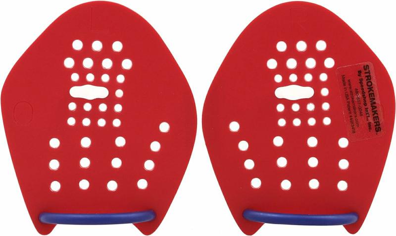 Equipo De Entrenamiento  | Paddles De Mano Speedshop Int’L Para Entrenamiento De Natación – El Paddle Original De Técnica De Brazada (Tamaño 0, Rojo) Equipo De Entrenamiento Equipo De Entrenamiento