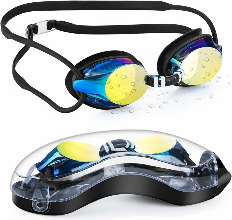 Gafas De Protección  | Gafas De Natación Dinámicas, Gafas De Natación Transparentes Antiempañantes Y Sin Fugas Para Hombres Adultos. Gafas De Protección Gafas De Protección