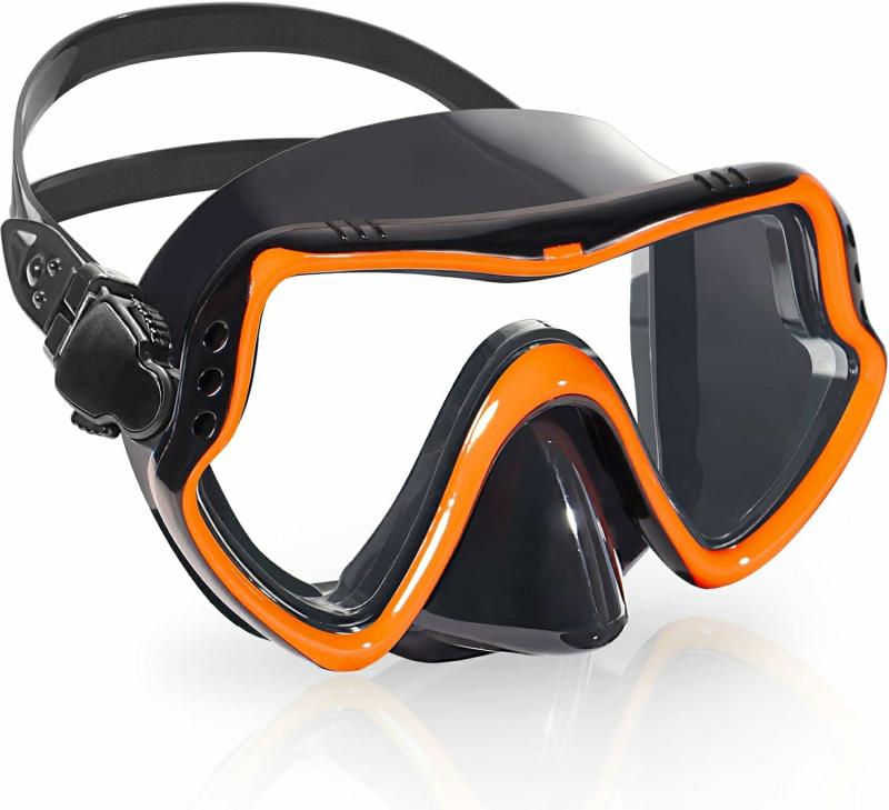 Gafas De Protección  | Gafas De Natación Para Niños, Máscara De Buceo Con Cubierta Nasal Para Jóvenes, Antiempañante, Visión Clara. Gafas De Protección Gafas De Protección