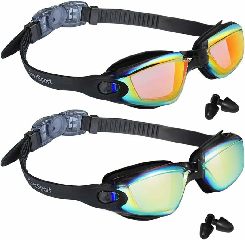 Gafas De Protección  | Pack De 2 Gafas De Natación Antivaho Para Adultos, Hombres, Jóvenes Y Niños Gafas De Protección Gafas De Protección