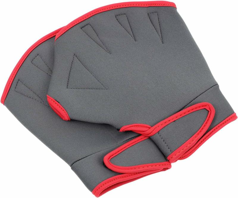 Guantes Acuáticos  | 1 Par De Guantes De Natación Calientes Manoplas Para Hombres, Accesorios Para Hombres, Palas De Mano Para Natación, Actividades Al Aire Libre Guantes Acuáticos gris