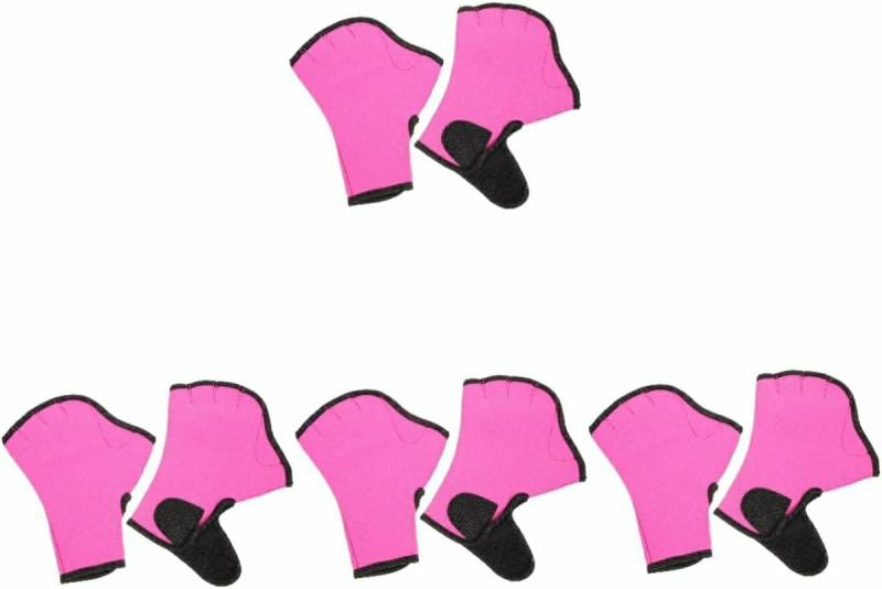 Guantes Acuáticos  | 4 Pares De Guantes De Natación Mitones Guantes Para Nadar Resistentes Guantes De Natación Guantes De Entrenamiento De Natación Mitones De Natación Palas Para Manos Mitones De Natación Guantes De Natación Guantes Acuáticos Guantes Acuáticos