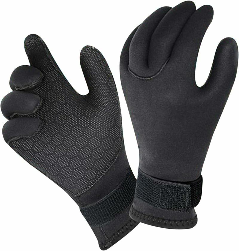 Guantes Acuáticos  | Guantes De Buceo Guantes De Buceo Mantienen El Calor Para Esnórquel, Remo, Surf, Kayak, Piragüismo, Pesca Submarina, Esquí, Deportes Acuáticos Guantes Acuáticos Guantes Acuáticos