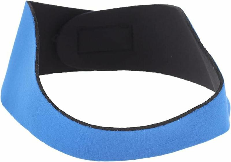 Tapones Para Los Oídos  | Banda Para La Cabeza De Natación, Diadema Para Los Oídos, Banda Para Los Oídos De Natación, Tapones Para Los Oídos Seguros, Agua Para Baño, Ducha, Piscina, Playa, Tamaño L Para Adultos Y Niños (Azul), Diadema De Yoga, Tapones Para Los Oídos De Natación. Tapones Para Los Oídos Azul oscuro