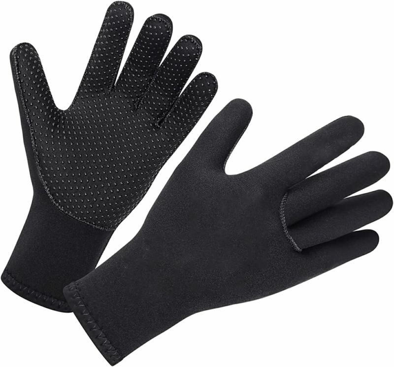 Guantes Acuáticos  | Guantes De Buceo Térmicos Para Invierno Para Hombres, Guantes De Buceo, Canotaje, Pesca Submarina Y Caza Submarina. Guantes Acuáticos Guantes Acuáticos